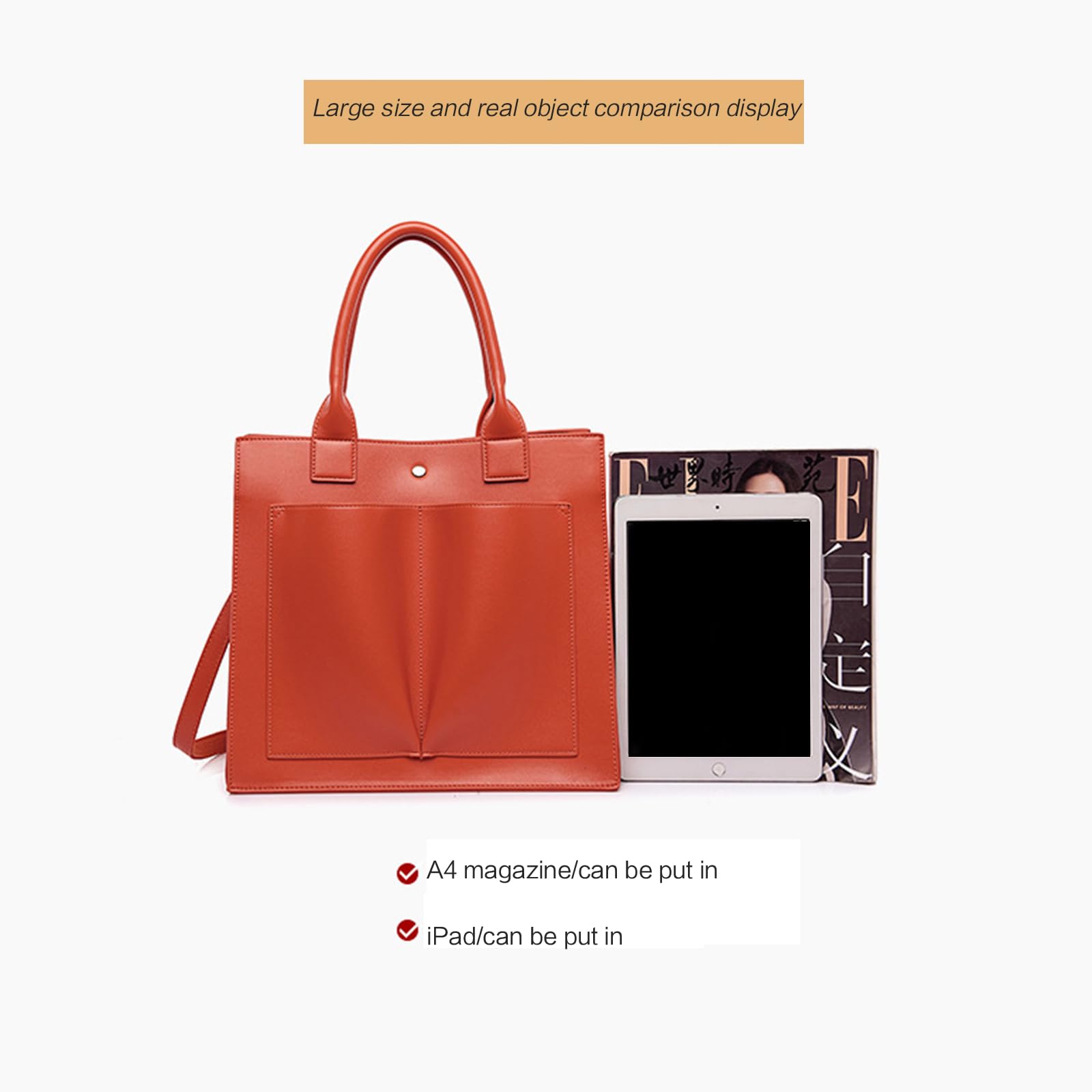Bolsos cruzados para mujeres y niñas, bolso de mano de piel sintética elegante, bolso de hombro retro para citas, portátil, portátil, de piel sintética, bolso de hombro simple para mujer