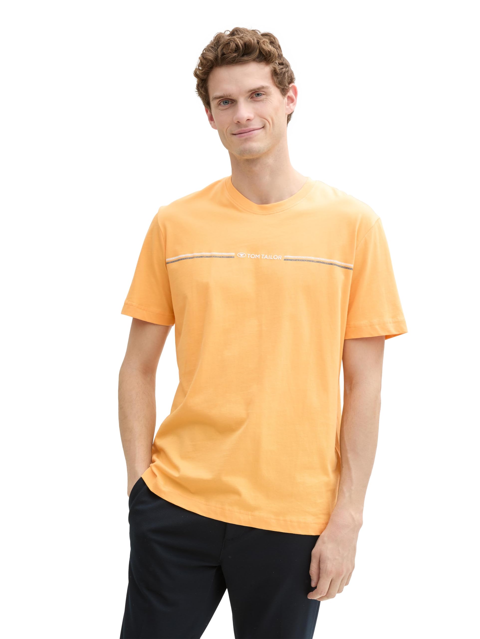 TOM TAILOR Herren T-Shirt mit Print