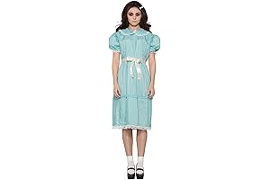Adult Weird Sister Costume Creepy Sister Dress Blue