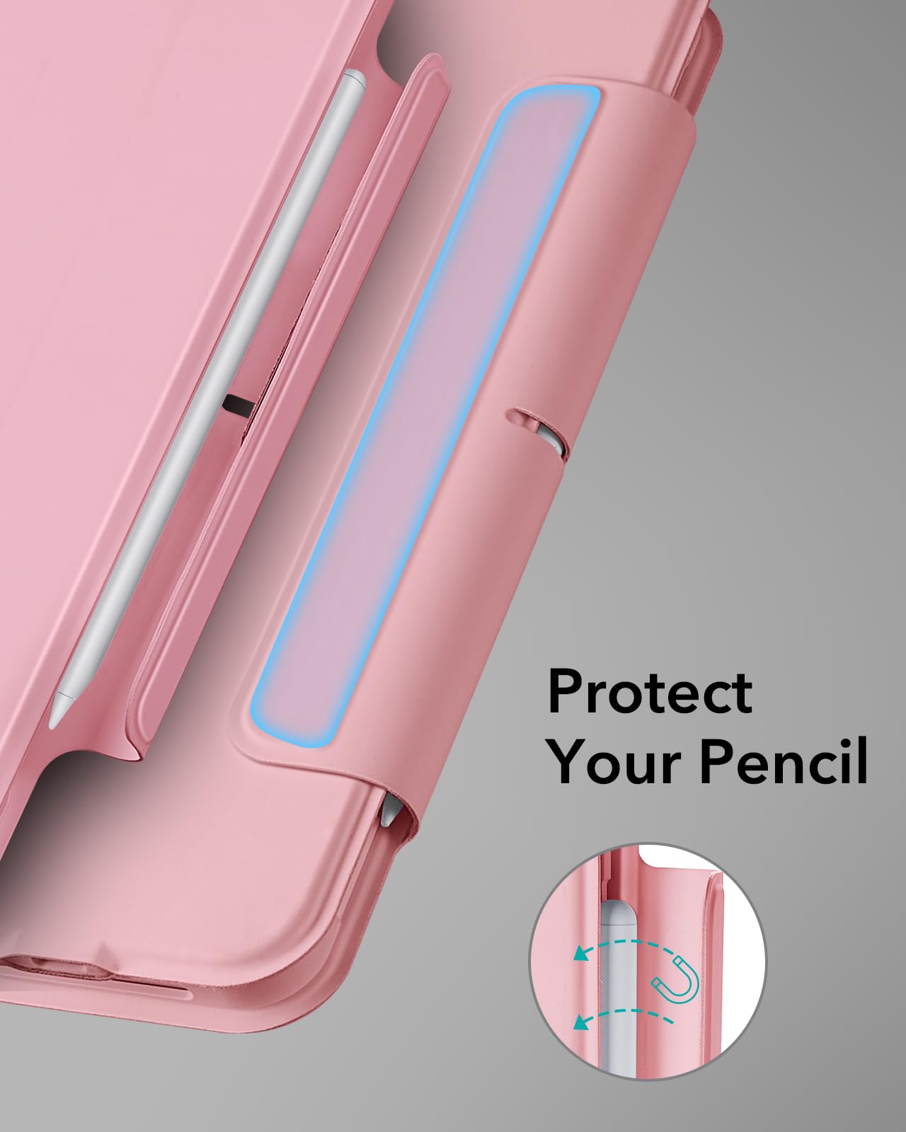 iPad11世代 ESRkeyboardcase・pencil付属 Amazon.com: ESR iPad 11/10th Keyboard Case +Stylus Pen for