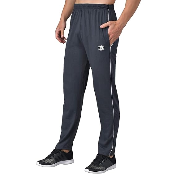Plain Trackpants for Men | Plain Trackpants | Basic Trackpants | Two Side Pockets with One Zip Pocket for Phone | 100% Cotton | Men's Trackpants