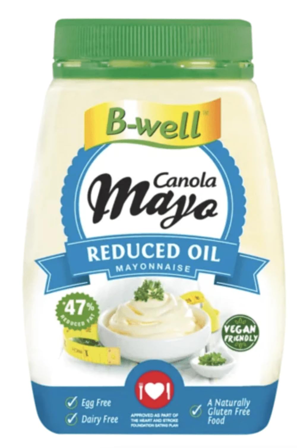 B-Well Thick & Creamy Canola Egg Free-Dairy Free South African Mayonnaise 750g