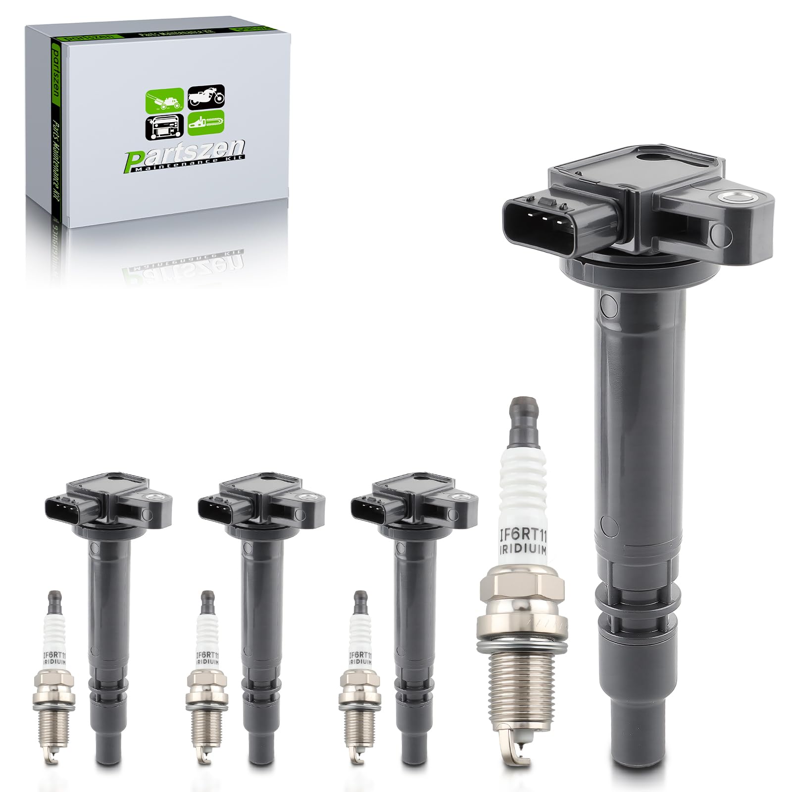 Amazon.co.jp: partszen UF323 イグニッションコイルパック スパーク