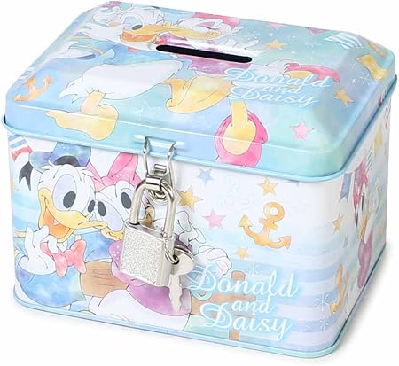 Amazon ディズニー 貯金箱 キャラクター缶バンク 鍵付き ドナルドダック 貯金箱 おもちゃ Amazon ディズニー 貯金箱 キャラクター缶バンク 鍵付き ドナルドダック 貯金箱 おもちゃ