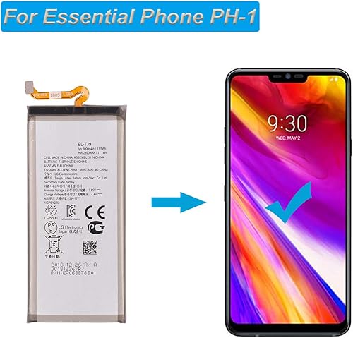 Miniatura 9 de Nueva batería de repuesto BL-T37 compatible con LG V40 ThinQ Stylo 4 Q710 Q710MS Q710CS Q8 2018 EAC63958201 con herramientas