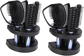 FOMIYES 10 Peças Pente De Cabelo Espelhado Conjunto De 5 Ferramentas De Estilo De Cabelo Escova De Cabelo Para Cabelos Cacheados Pentes Para Cabelos Cacheados Escovas Para Cabelos