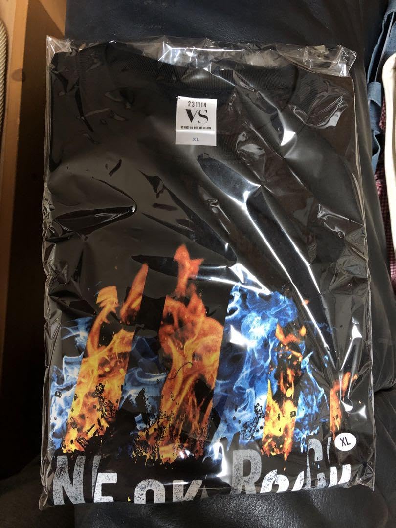 マイファス ワンオク VS 東京ドーム Tシャツ 黒 VSグッズ届いた！ワンオクvsマイファス東京ドームのコラボグッズ
