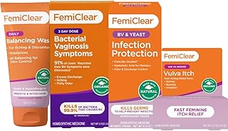 FemiClear - Restoratives Soothing Feminine Wash - BV & Yeast Infection Protection Vaginal Cream - Itching & Discomfort Due to Bacterial Vaginosis - Fast Feminine Itch Relief