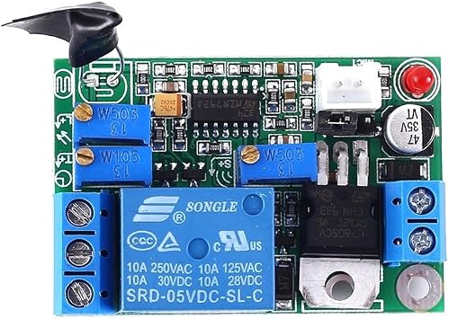 Sound Sensor Relay Switch Module 12V/24V Microphone Light Sensor Controller Module 3s~60s Adjustable Relay Delay Switch Module