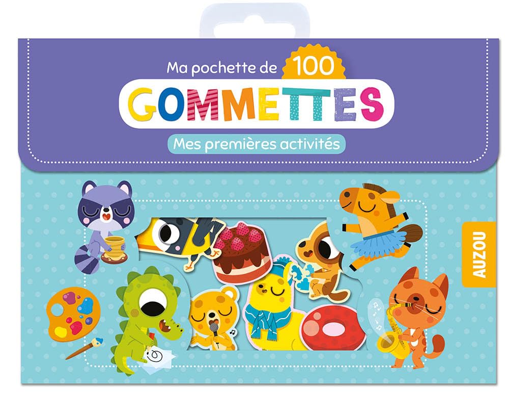 Ma pochette de 100 gommettes : Mes premières activités