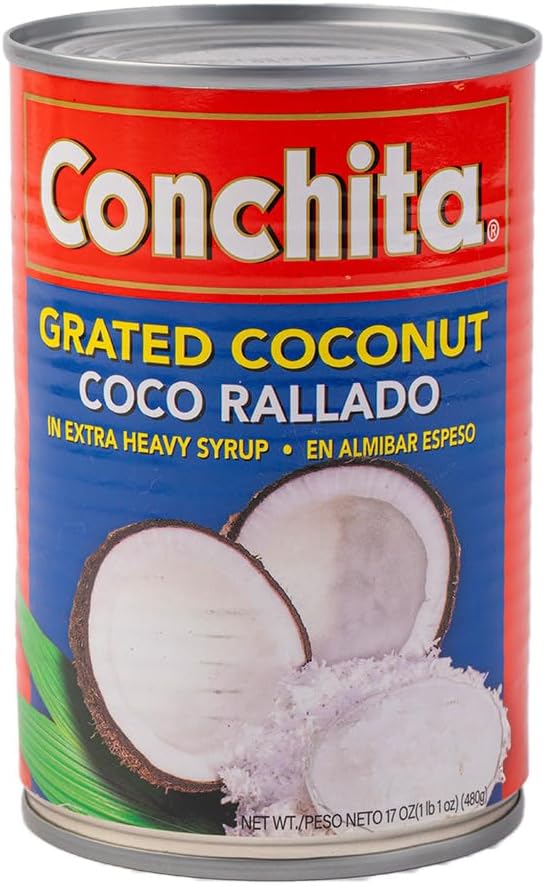 Conchita Grated Coconut - Sweet Taste of Tropical Paradise for Baking and Dessert Recipes - 17 oz. (Pack of 1)