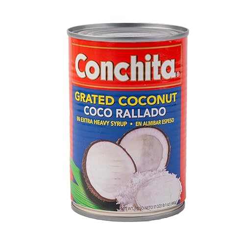 Conchita Coco rallado, sabor dulce del paraíso tropical para recetas de repostería y postres, 17 onzas (paquete de 1)