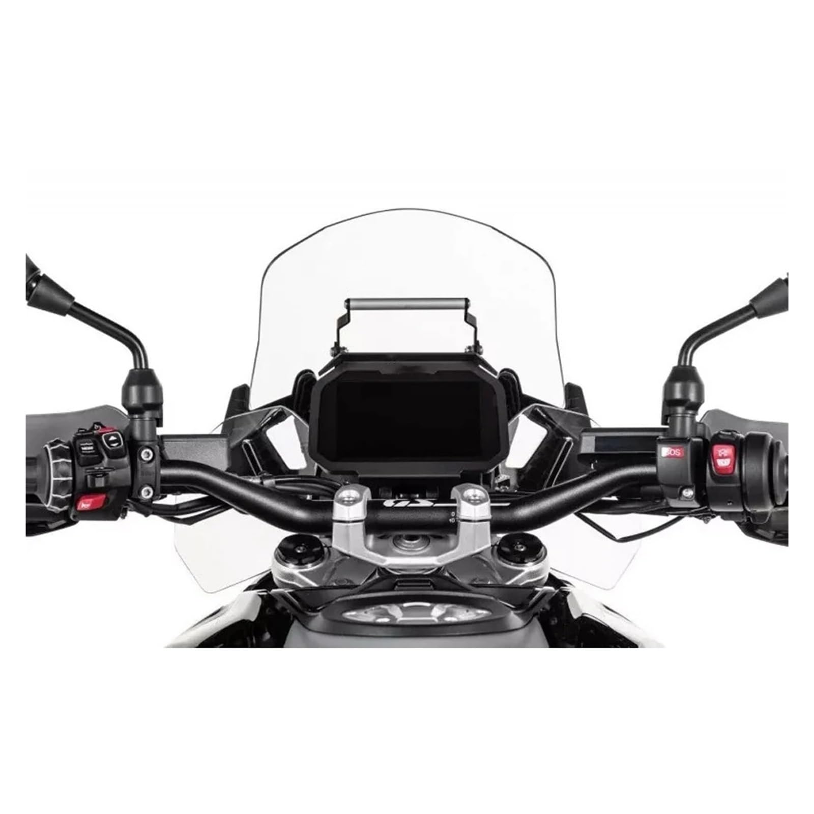 Support Téléphone Moto pour BMW pour R1300GS pour Adventure 2023-2024 Support De Téléphone De Moto Support De Plaque Navigation GPS Pièces De Support Support Telephone Velo(A)