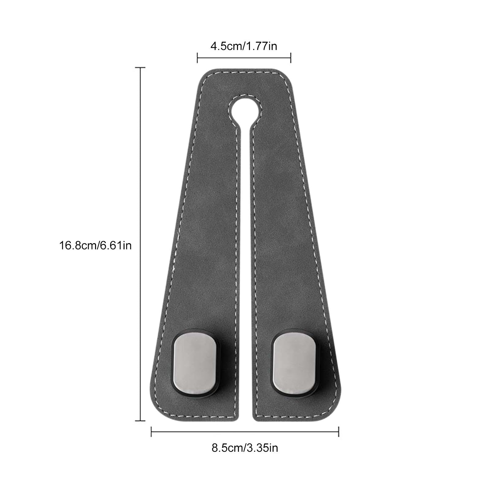 200 PZ GANCI sedile per auto organizzazione spazio cuscino doppio gancio per veicolo EUR 10,82