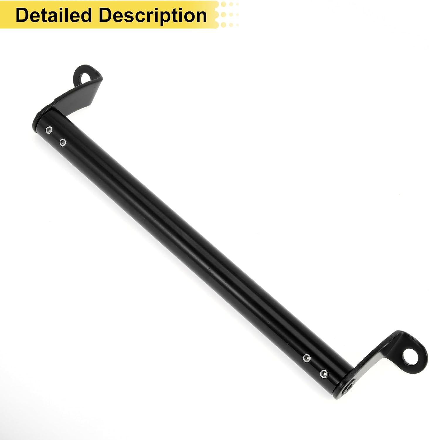 Motorcycle Balance Cross Bar Adjustable Motorbike Handlebars 0.41" Hole Diameter Black