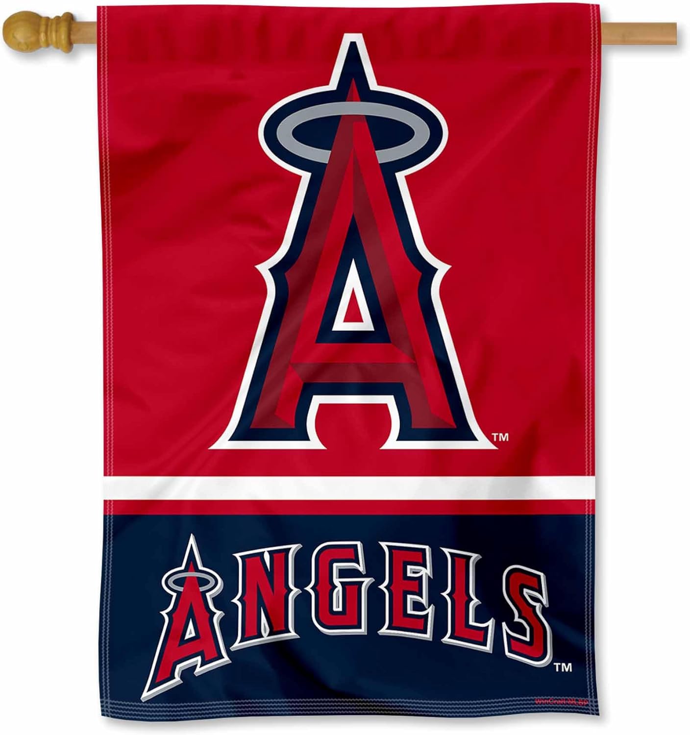 Los Angeles Angels Double Sided House Flag