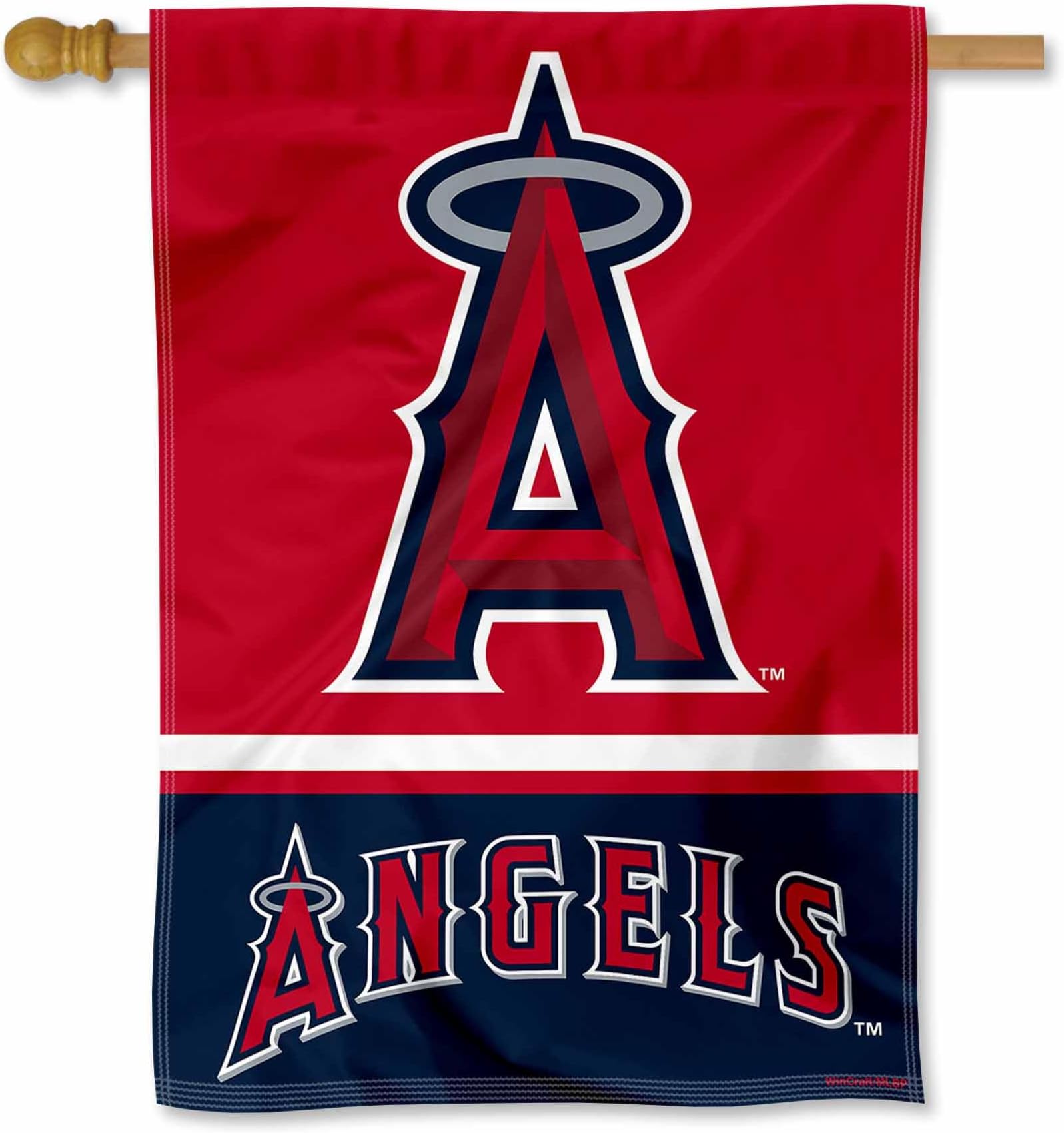 Los Angeles Angels Double Sided House Flag