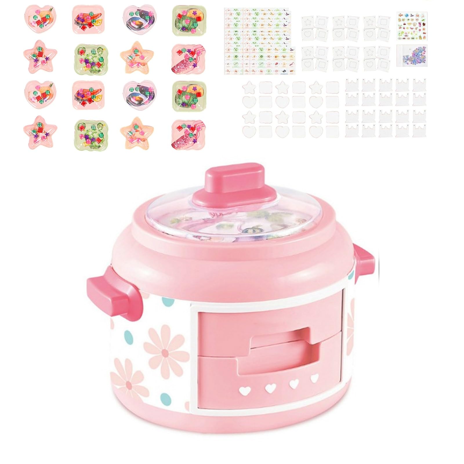 Amazon.co.jp: Tbfyou シールメーカー、子供用 DIY ステッカー マシン