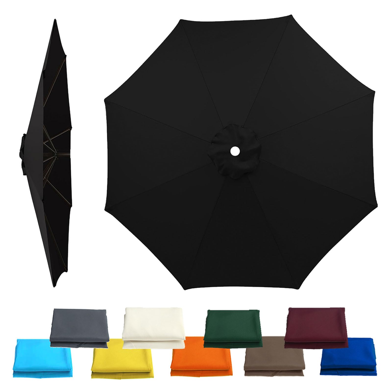 replacement cantilever parasol canopy 3.5m parasol replacement canopy 8 arm — image 1