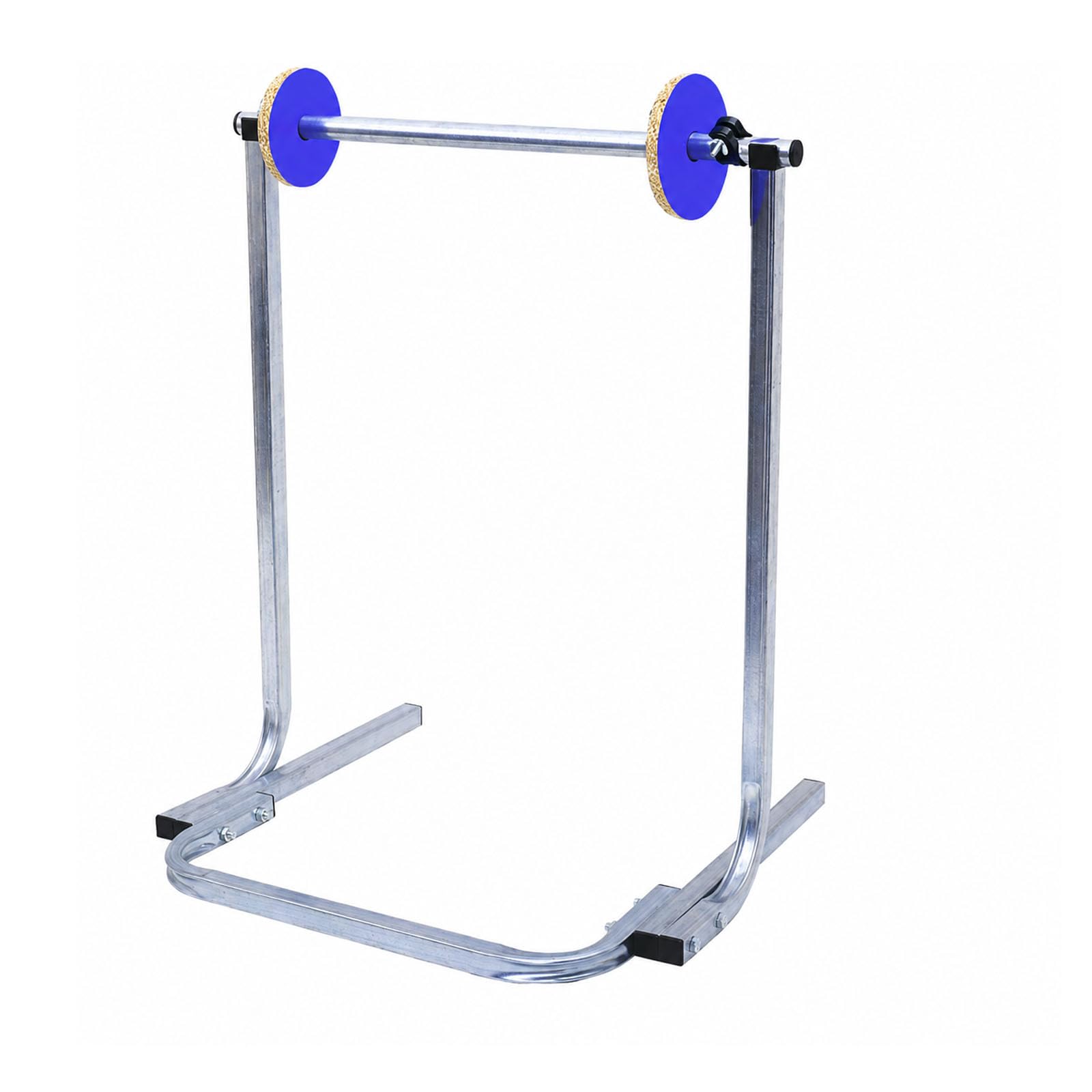 Tischhalterung füR Luftpolsterfolie Verstellbarer Rollenspender | Vertikaler Rollenhalter füR Verpackungsfolie Verzinktes Stahlrohr Flexible Schnalle Geeignet füR Den Transport(30cm/11.8in)
