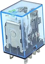 TWRQA 1 peça relé LY2NJ 12V DC pequeno relé 10A 8PIN bobina DPDT (tamanho: AC 12V)