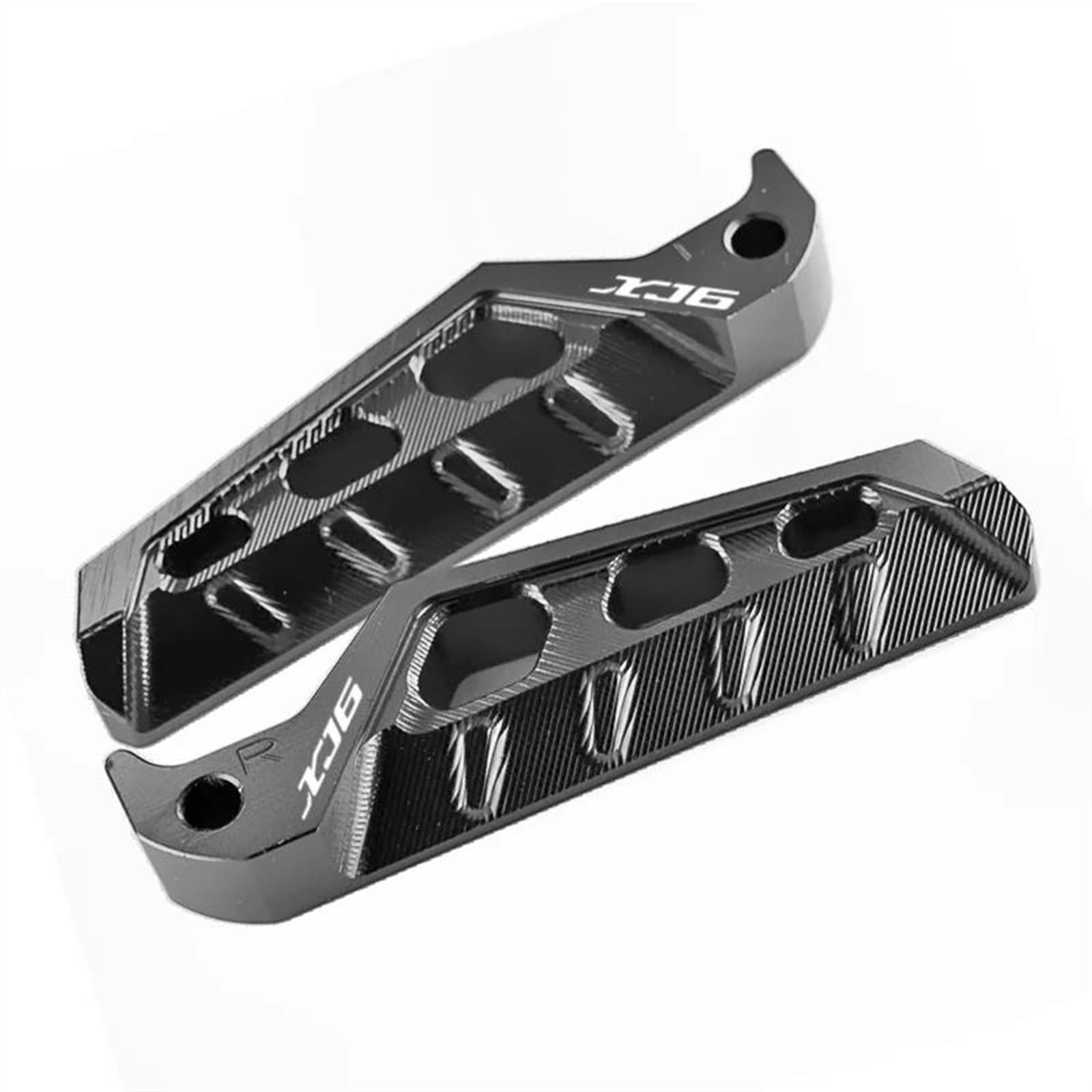 Accesorios para clavijas Para Yamaha XJ6 XJ6F XJ6N DIVERSION 2009-2014 2013 2012 2011 2010 2023 Reposapiés Trasero CNC Para Motocicleta Pedales Traseros(Titanium)