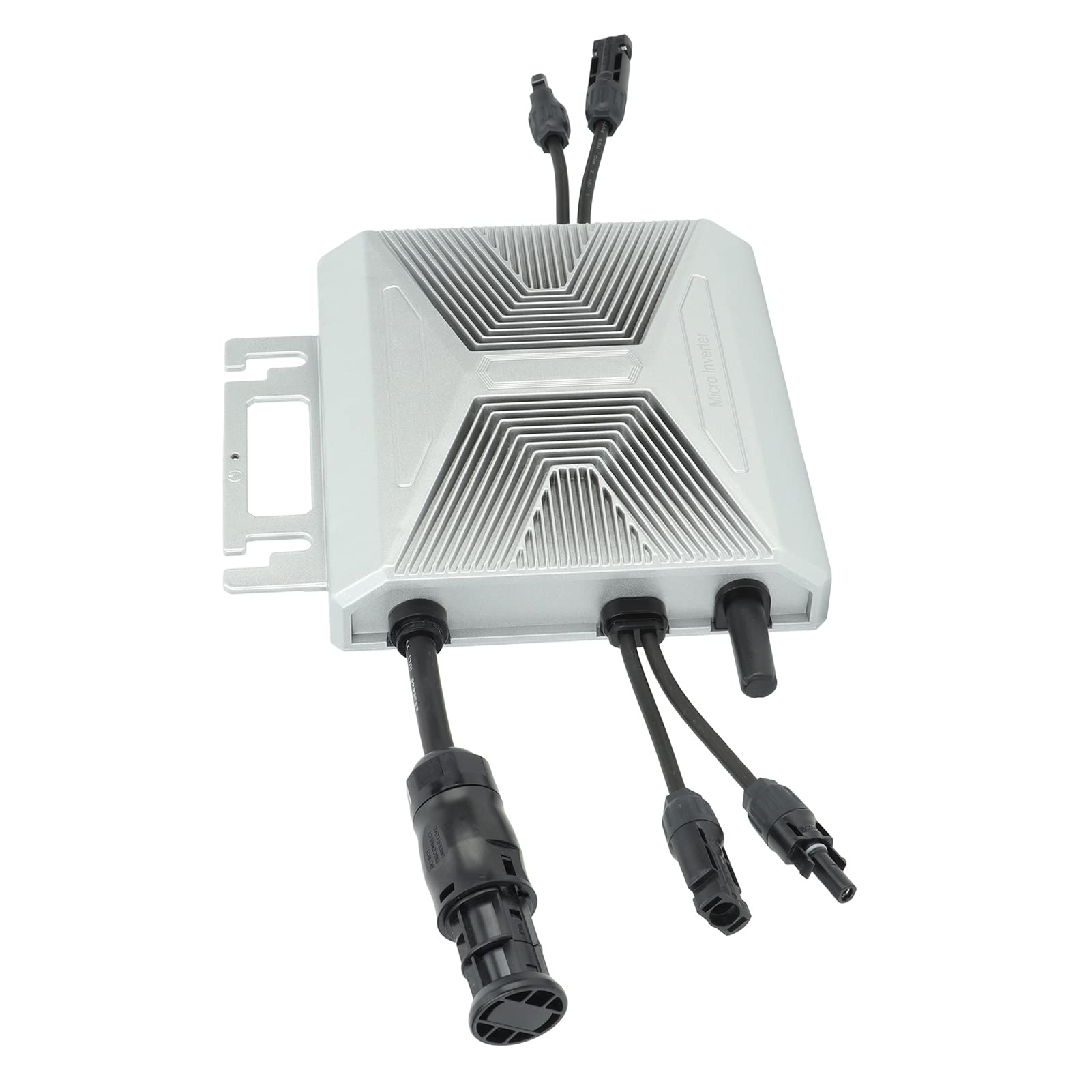 Fdit 600W WiFi Sieciowy Mikroinwerter IP67 Wodoodporny MPPT Mikroinwerter Słoneczny do Systemu Domowego z 2 MPPT i Sprawnością 96,5%