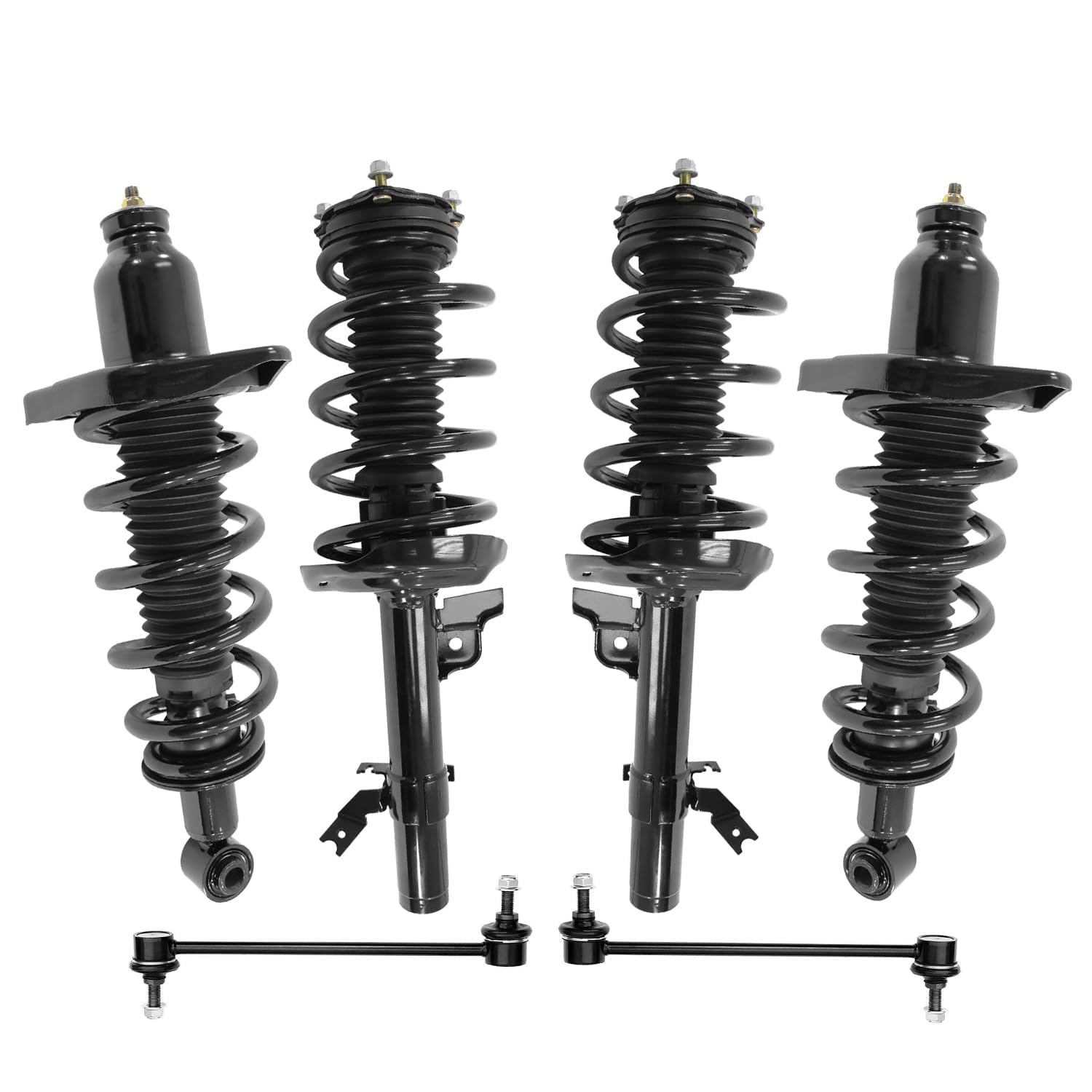 Detroit Axle - AWD 6pc Front and Rear Struts Kit for 2014-2020 Acura MDX