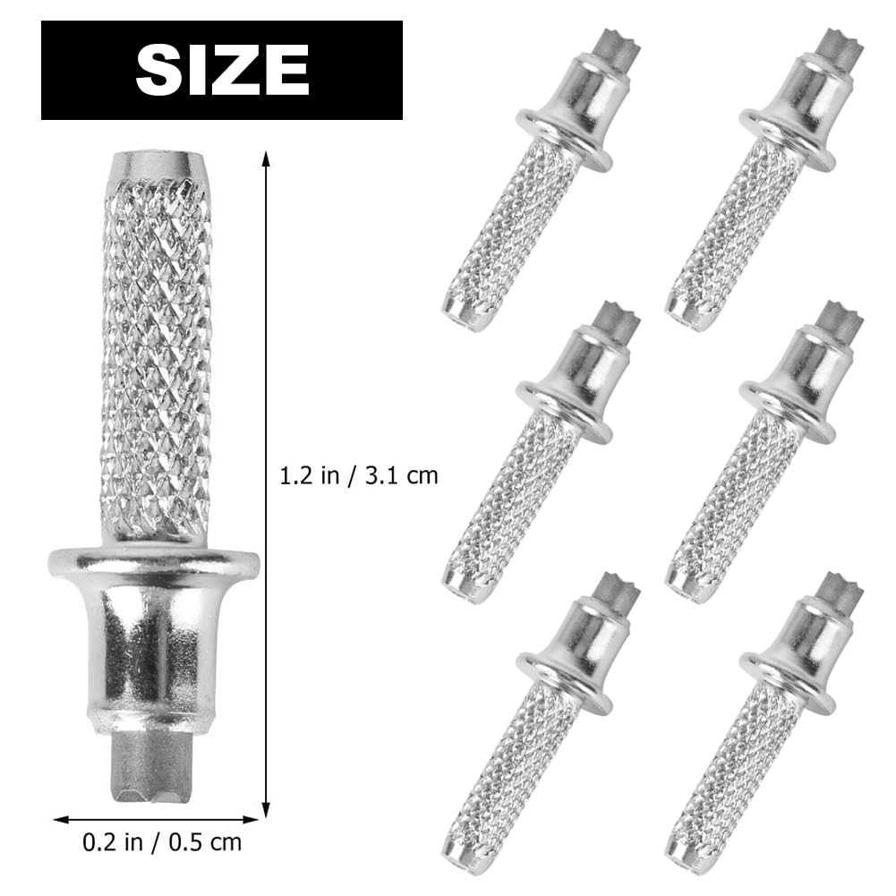 Lot De 6 Embouts Pour Bâtons De Randonnée – Acier Tungstène, 3,1 Cm, Résistants, Faciles à Installer