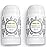 Lavanila Sport Luxe (2-Pack) Aluminum-Free Solid Stick Deodorant for Men & Women - Vegan, Clean, and Natural (2.2 Ounce Each)