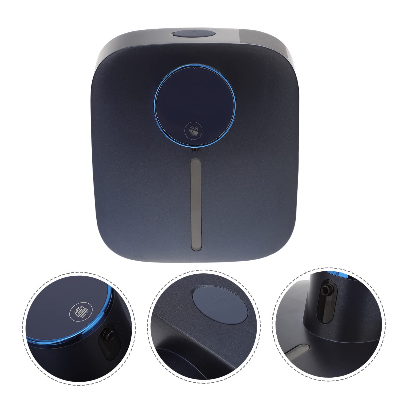 PRETYZOOM Distributore Automatico senza Contatto Distributore di Sapone Ricaricabile da Parete per Schiuma di Sapone Realizzato Sicuro e Durevole per Cucina e Bagno