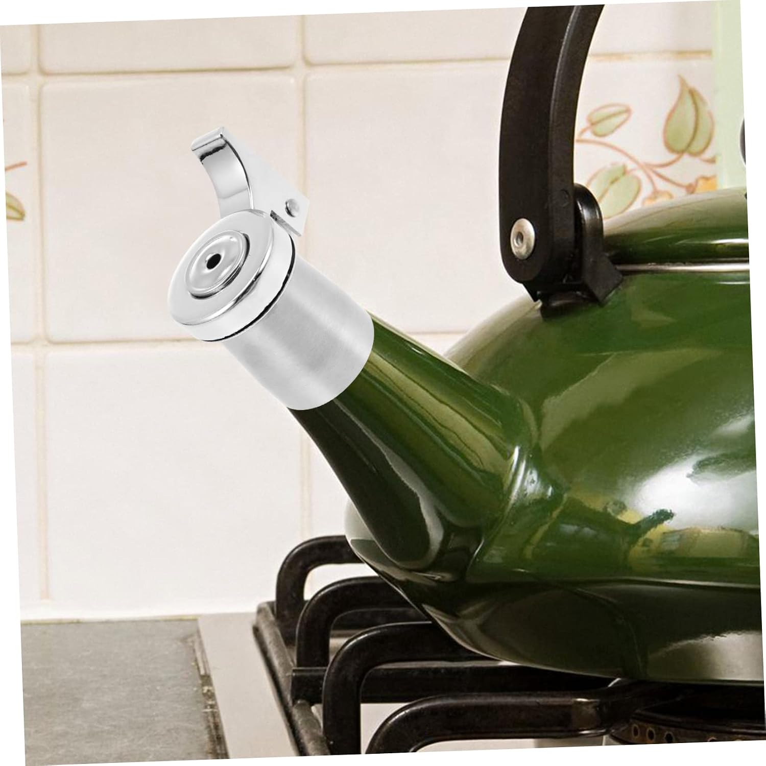 Beep Replacement Mouth Stainless Steel Rings Teapot Spout Tip Kettle Nozzle Tea Kettle Spout Replacement Whistling Kettle Teapot Whistle Attachment Mens Tube