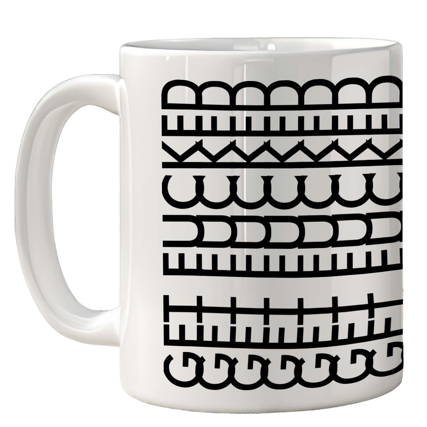 Funny Mug for Men Women - Get F*cked - Rude Sarcastic Slogan Gifts for Work Colleagues, Crude Fun Novelty Joke Gag Gift Humour Birthday Friends, 11oz White Ceramic Premium Mugs Cup