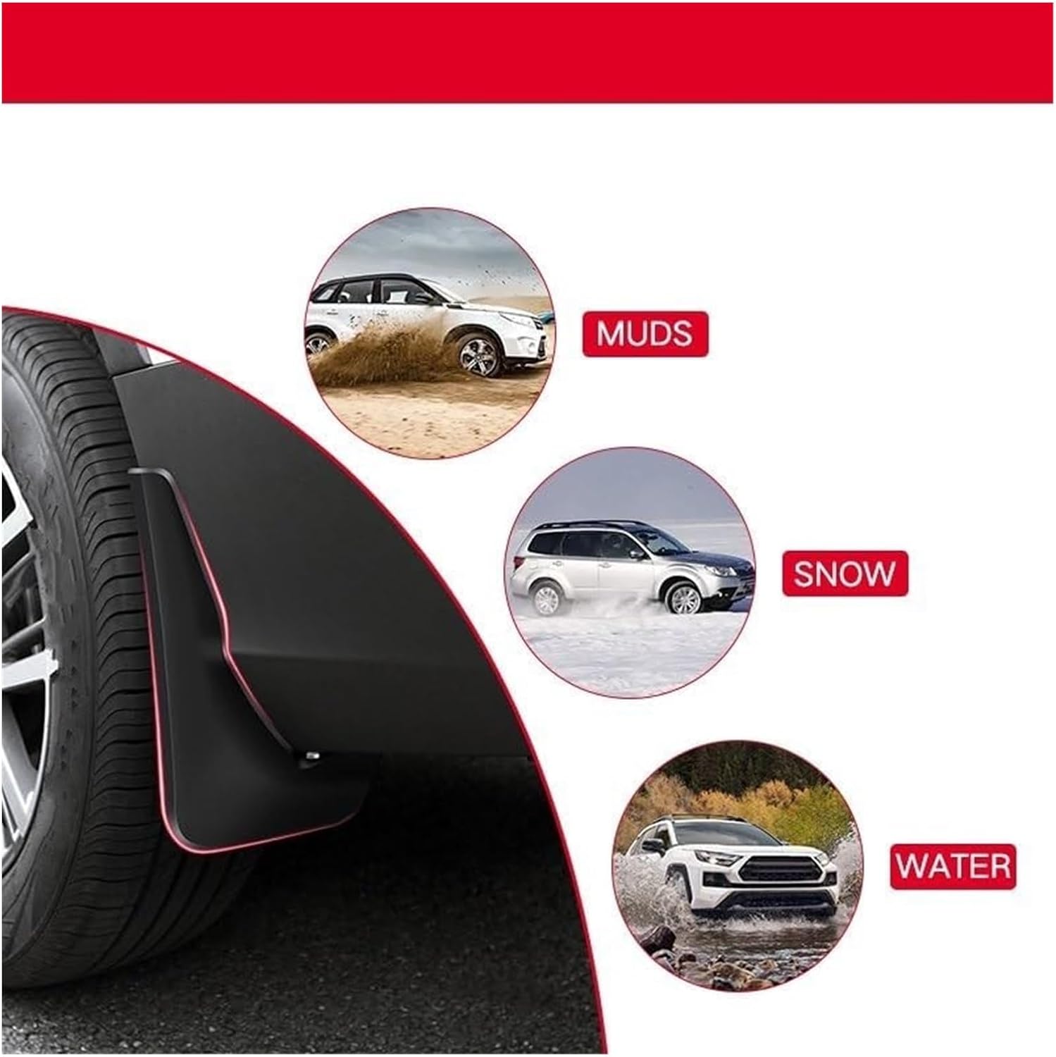 マッドガード 用 MG4 用 ムーラン 2023 用 MG 4 2022 マッドフラップ スプラッシュガード マッドガード マッドフ