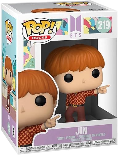 Miniatura 3 de POP BTS Dynamite - Figura de vinilo de Jin Funko (con funda protectora de caja compatible)