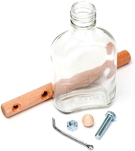 Miniatura 4 de Bits and Pieces - Botella de rompecabezas imposible de frustración embotellada - Rompecabezas de botella de vidrio para adultos - Juego cerebral - 3