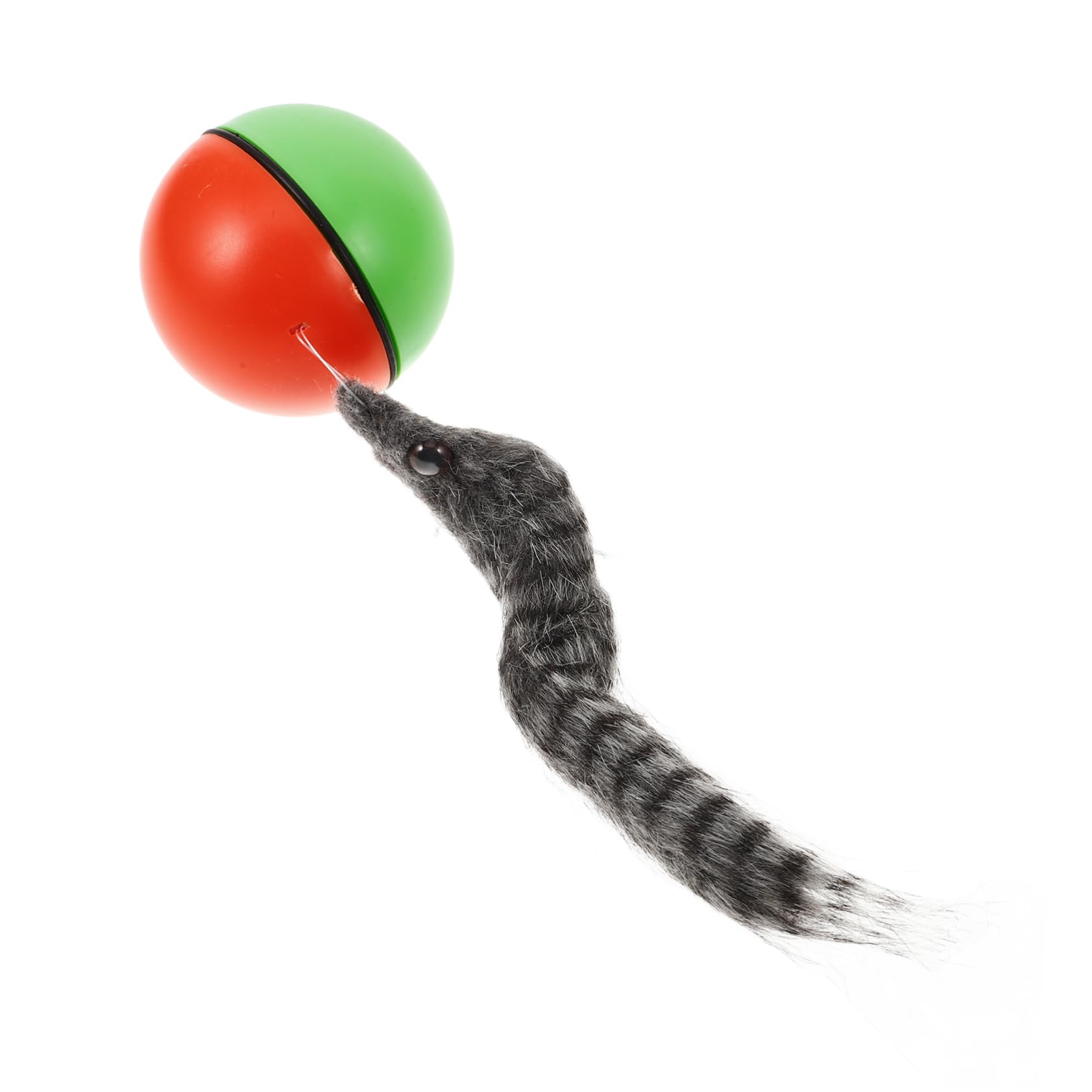 ORFOFE Electric Ball Rolling Mouse Toy for Pet Dogs Cats Interactive Enrichment Balls Random Color