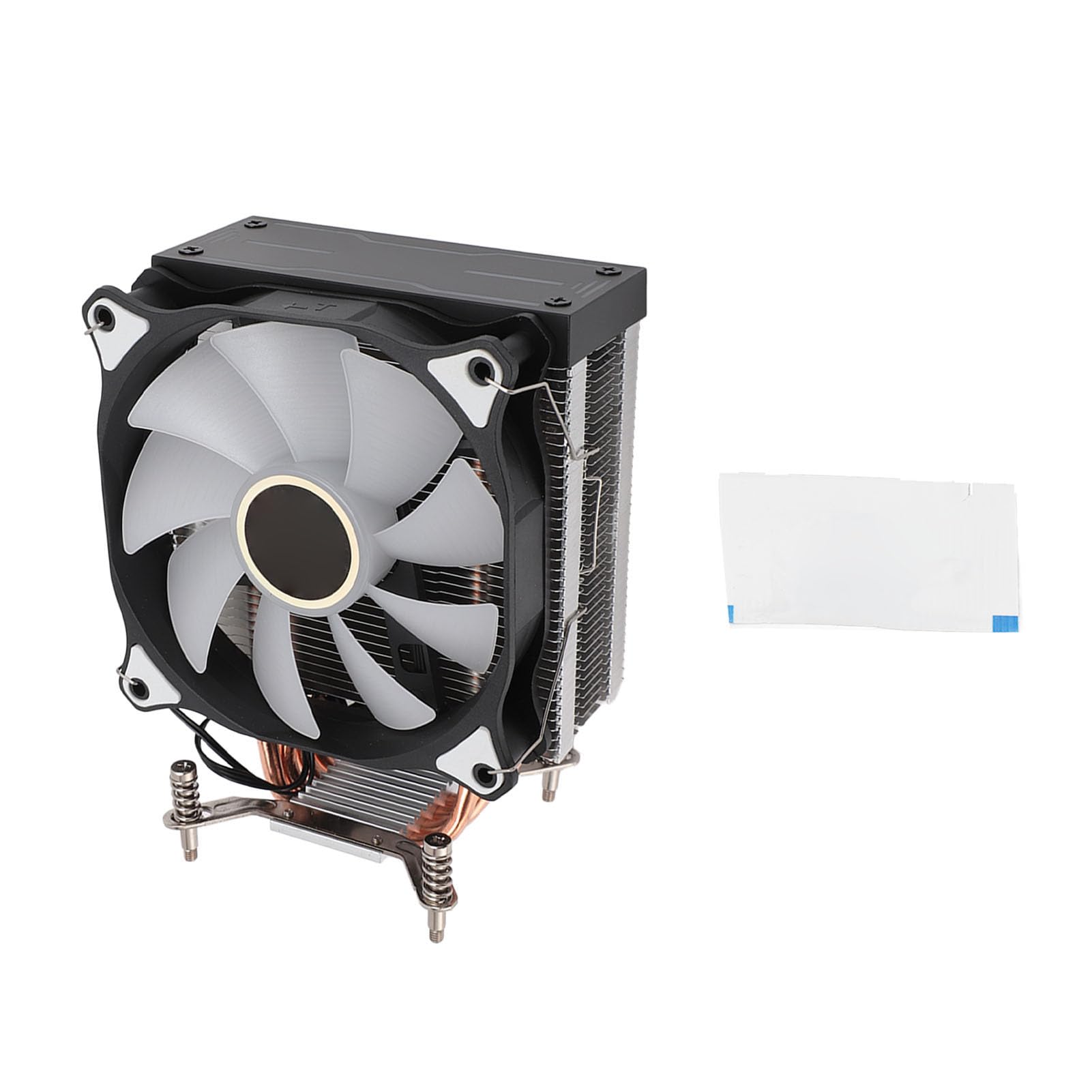 12 cm RGB-CPU-Kühler, leiser Computer-CPU-Lüfter, 3-poliger Ersatz-Lüfter für Computer