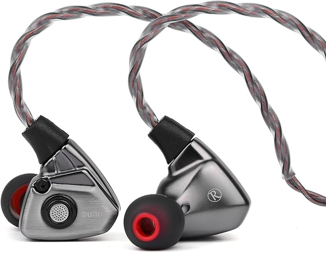 Linsoul DUNU Titan S Classic Titan Single Dynamic Driver IEM with Detachable 2pin Cable for Audiophile Musician