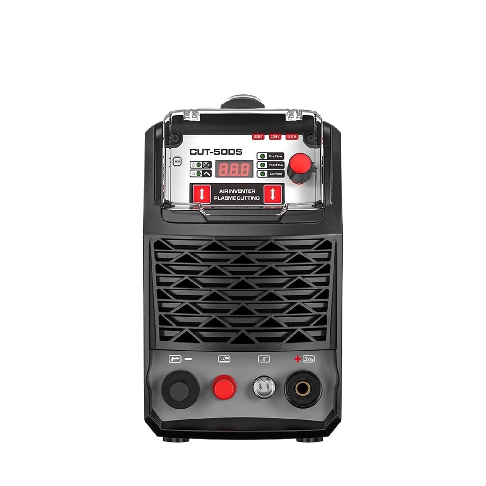 Plasma Cutter, Plasma Cutting Machine CUT-50D/CUT-50DS 110/220 40A HF Arc Non-Contact Cutter for Beginners DIY(50DS)