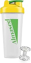 Almased Protein Shaker Bottle | For Protein Mixes | Smoothie Bottle | Perfect Shaker Cups for Protein Shakes and Preworkout, 24 Oz capacity (700 ML)