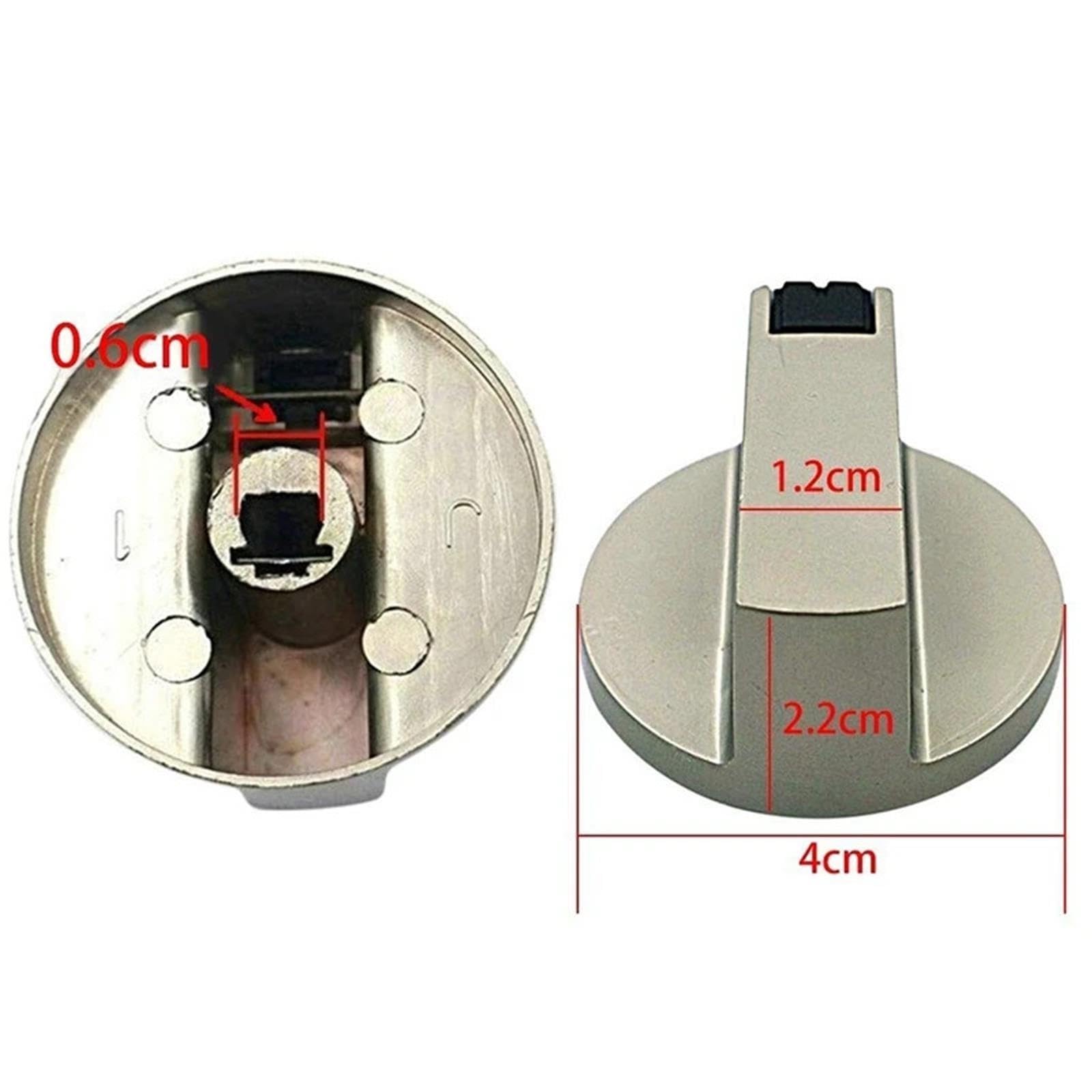 Manopole Per Fornelli Manopola di controllo della maniglia stufa da 6 mm