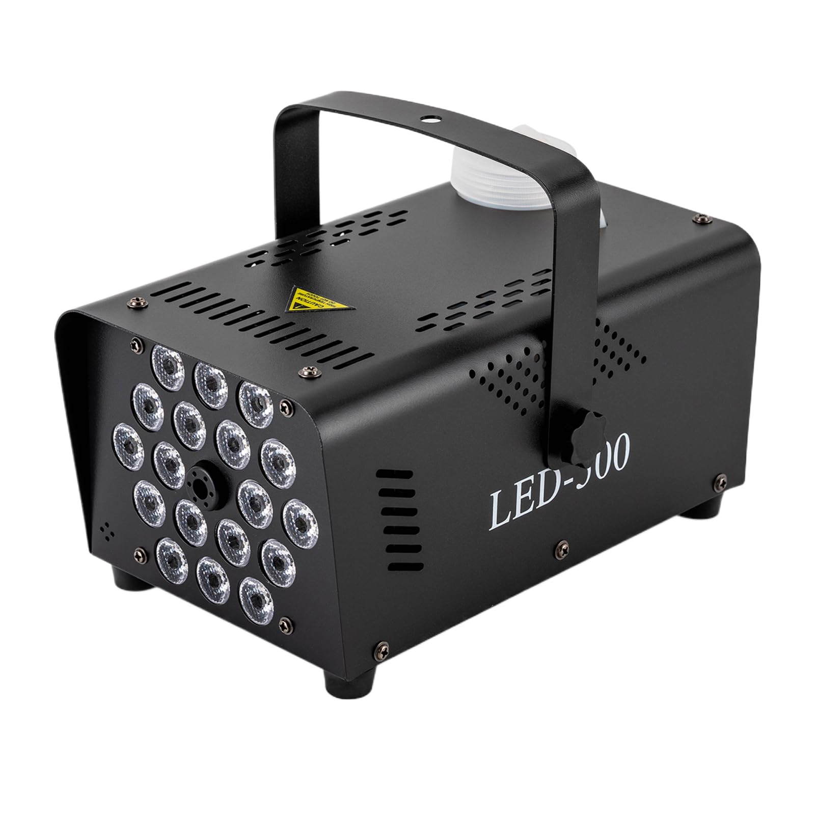Macchina del fumo, Macchina del fumo da 500 W con 13 luci LED colorate ed effetto RGB, Macchina del fumo da 2500CFM con 2 radiocomandi per Halloween, Natale, matrimonio, compleanno