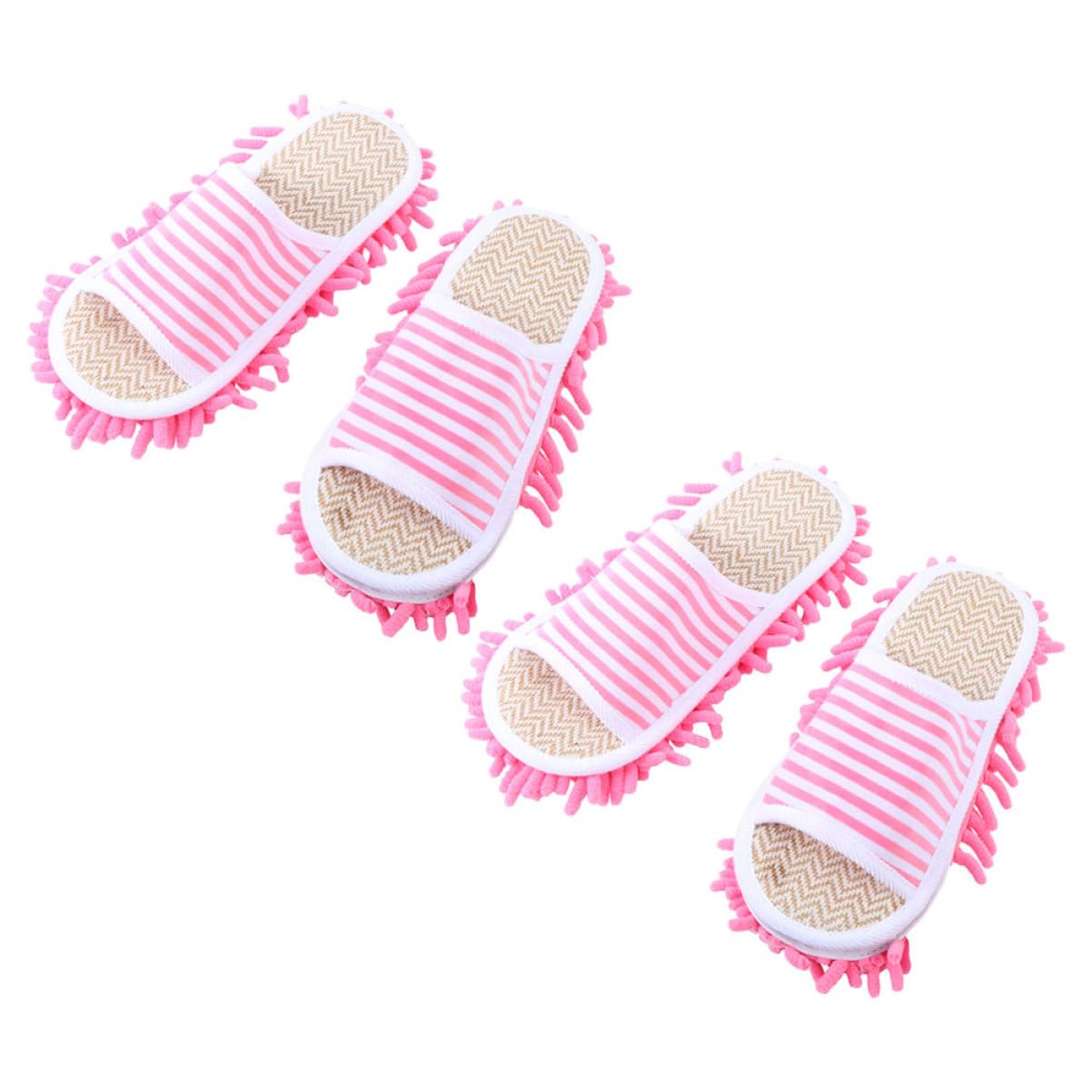 Pantoufles mop confortables pour garder un sol propre à la maison ou au bureau