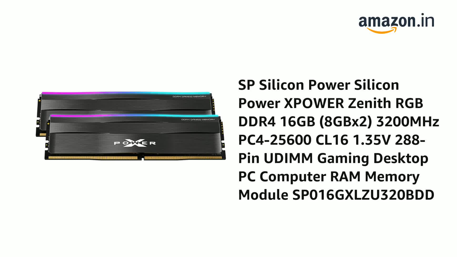Amazon.in: Buy SP Silicon Power Silicon Power XPOWER Zenith