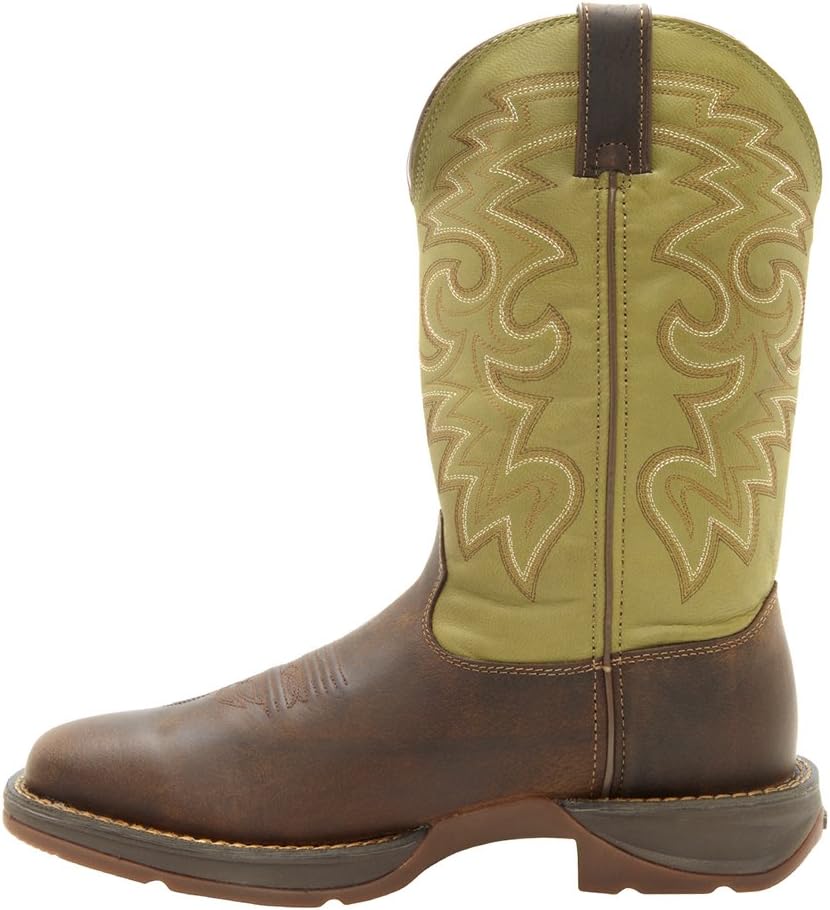 Durango mens Men's Rebel Cactus Db5416 western boots, Coffee/Cactus, 11.5 US