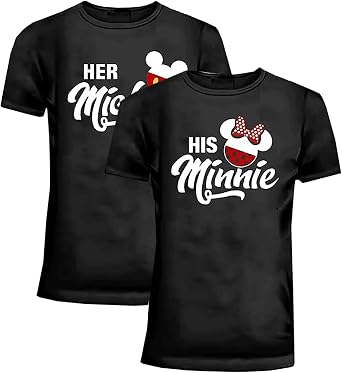 Matching Shirts for Couples His Her Couples Love Shirt Mens Women MM T-Shirts Set Valentines Husband Wife Outfits.