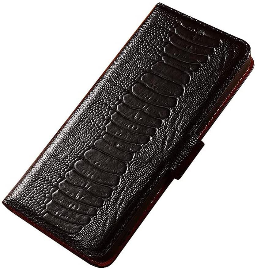 Funda iPhone 12 con botón magnético KANUZ para proteger pantalla y guardar tarjetas