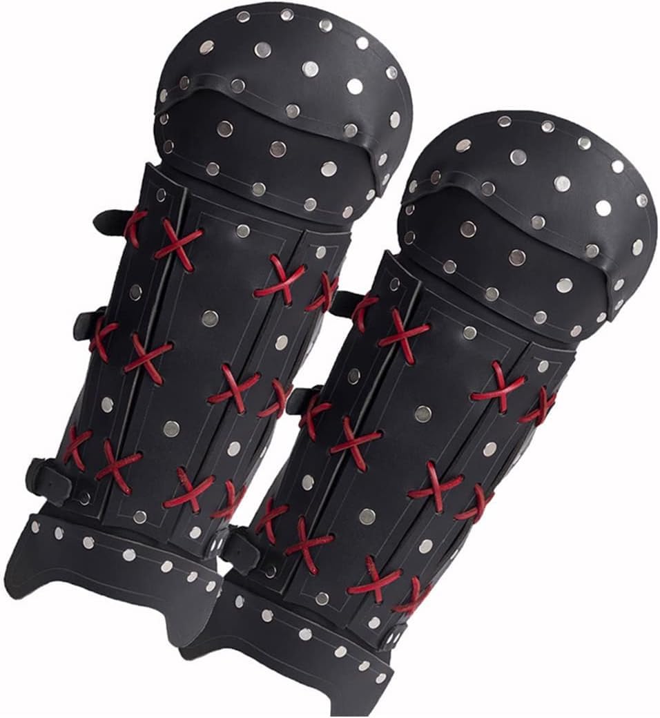 Regulowane Vintage ochraniacze na nogi stuptuty Retro Boot Spats piesze wycieczki ochraniacze na golenie zbroja średniowieczne nagolenniki buty pokrowiec na buty, na akcesoria Cosplay