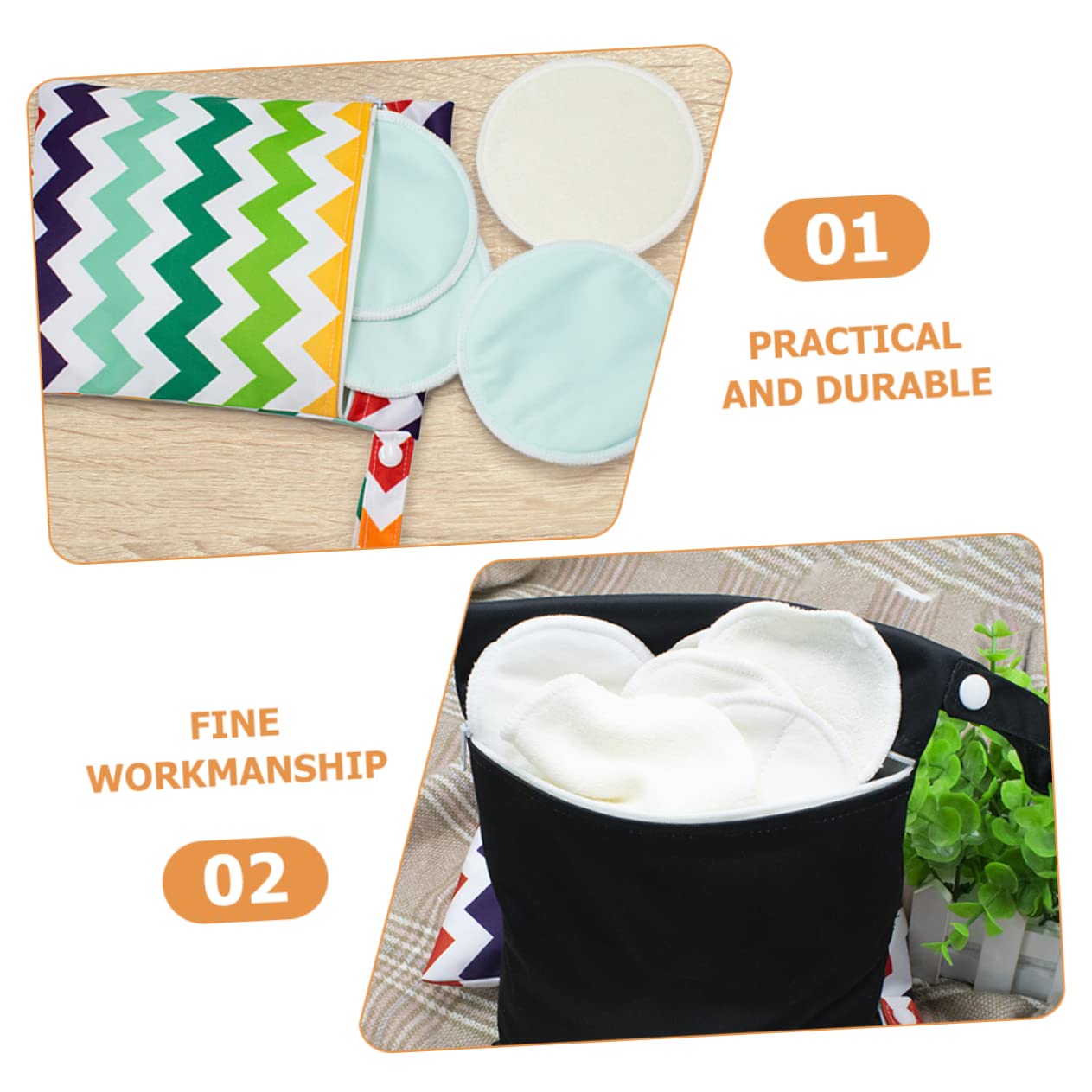 KOMBIUDA 9piezas Organizador De Bolsa Multifuncional Para Bebés Almacenamiento De Secos y Mojados Bolsa De Viaje Para Mamás Accesorios De Cuidado Infantil